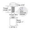 Frameware LLC Eco Lite Standoffs 5/8" Diameter Eco Lite Standoff