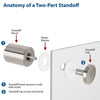 Frameware LLC Eco Lite Standoffs 1/2" Diameter Eco Lite Standoff